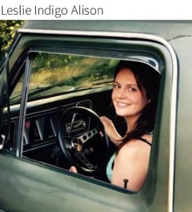 Leslie Indigo Alison truck picture